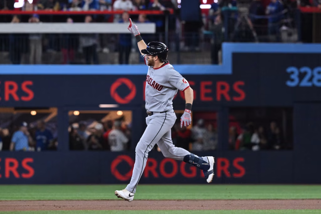 Schneemann’s Lead-Off HR & Martinez’s 2-Homer Night Lead Guards to 8-6 Win
